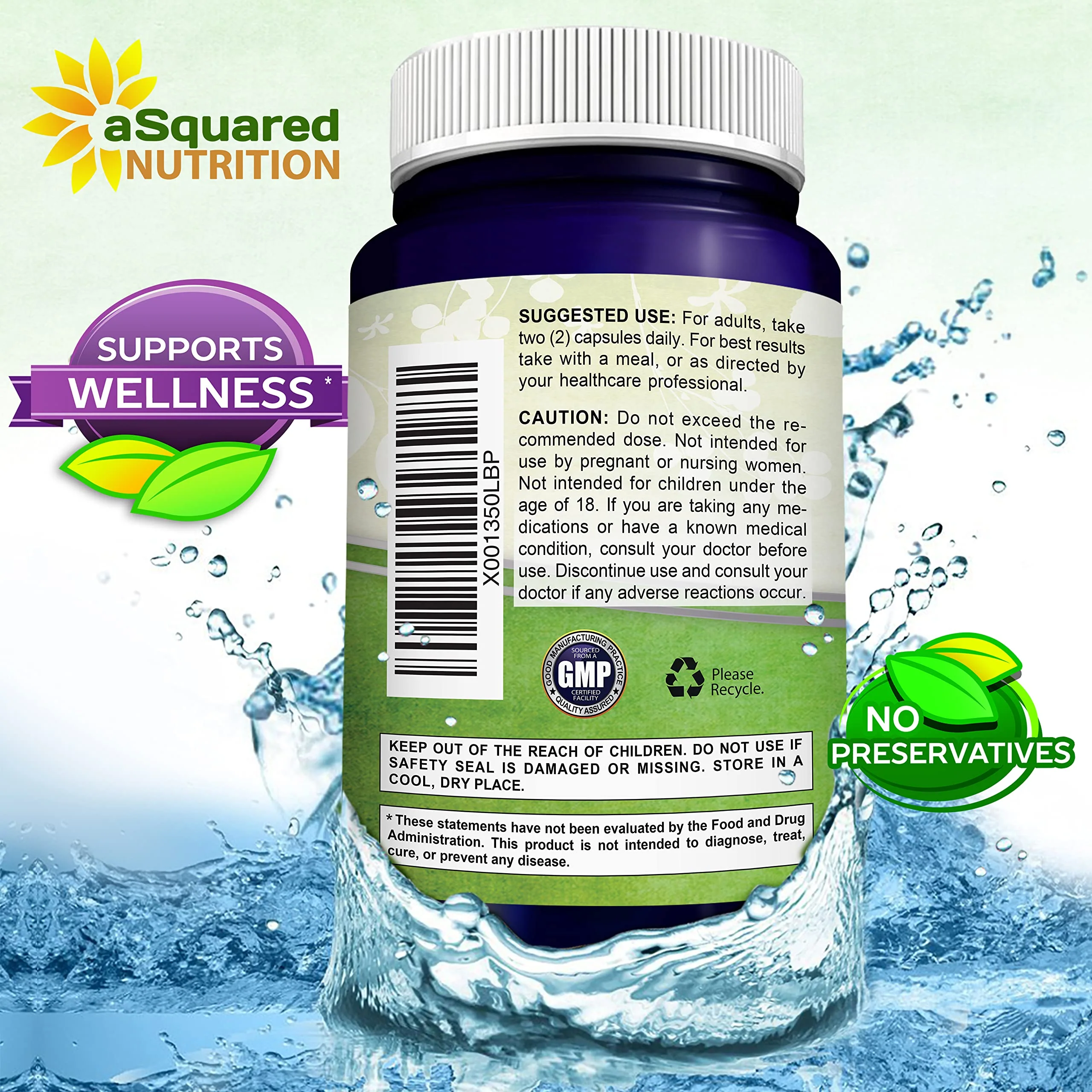 100% Natural Resveratrol - 1000mg Per Serving Max Strength (180 Capsules) Antioxidant Supplement, Trans-Resveratrol Pills for Heart Health & Pure, Polyphenols - Image 4
