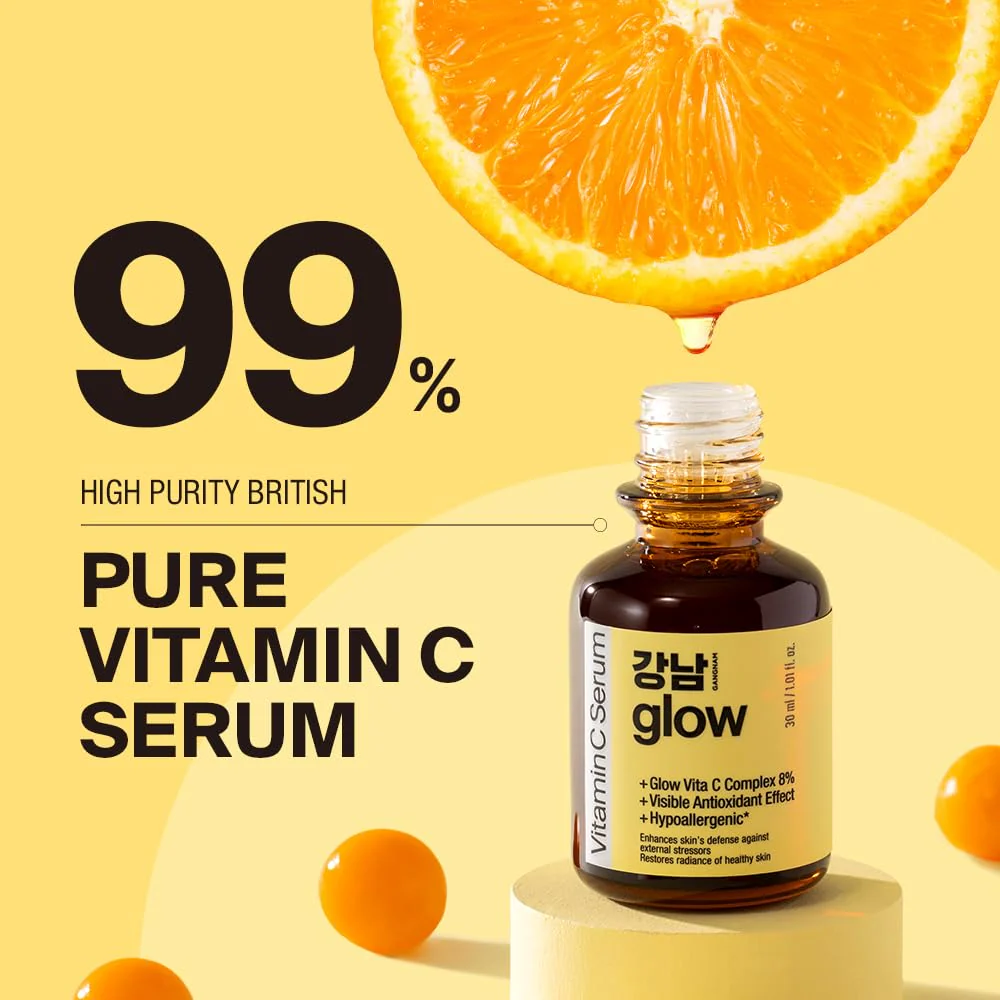 125 Hours Antioxidant Serum with Pure Vitamin C & Ferulic Acid | Korean Glass Skin Products | Vitamin C Face Serum | Korean Skin Care - 1.01fl oz (30ml) - Image 5