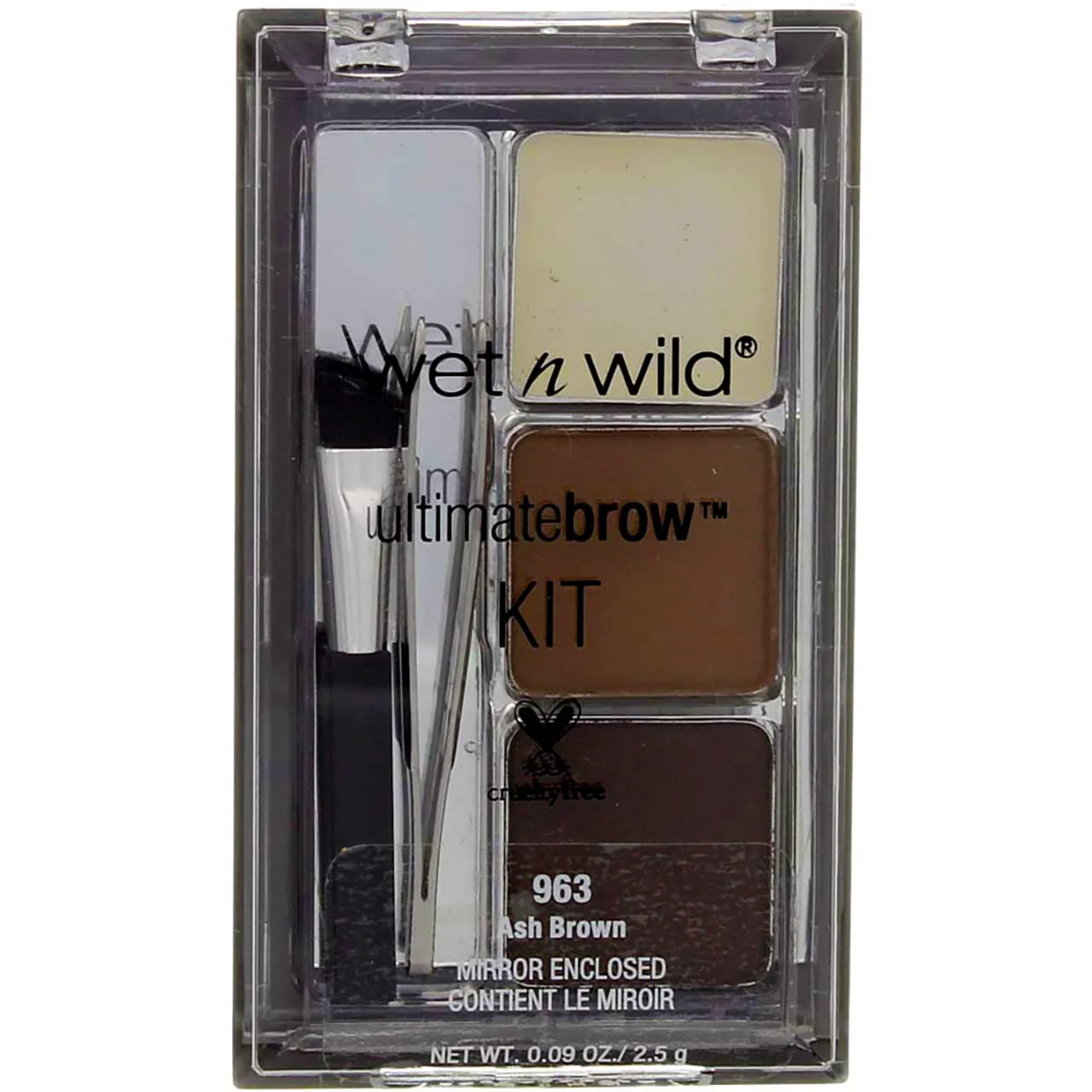 2 Pack Wet n Wild Beauty Ultimate Brow Kit 963 Ash Brown - Image 4