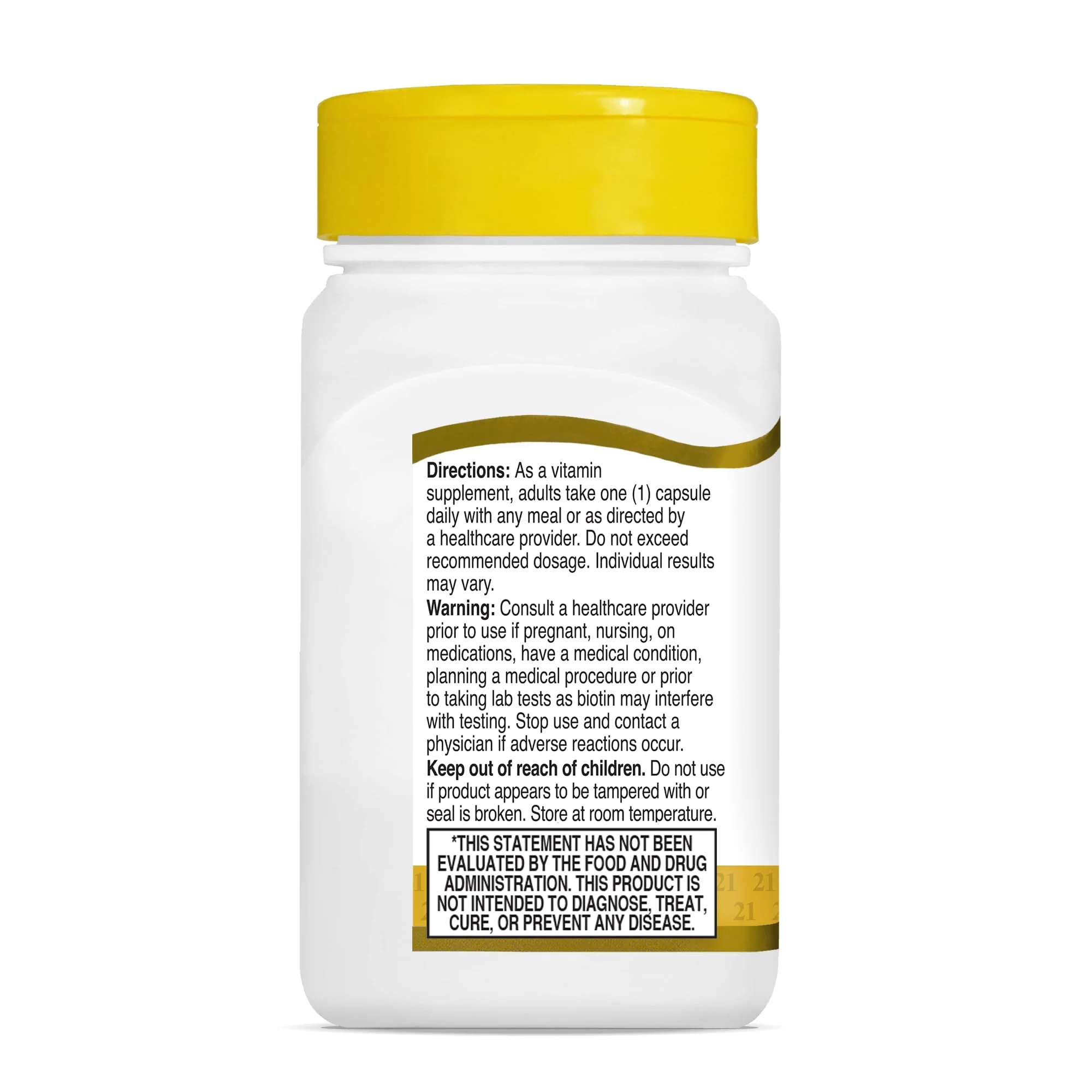 21st Century Biotin 5000 Mcg Capsules, 110-Count by 21st Century - Image 9