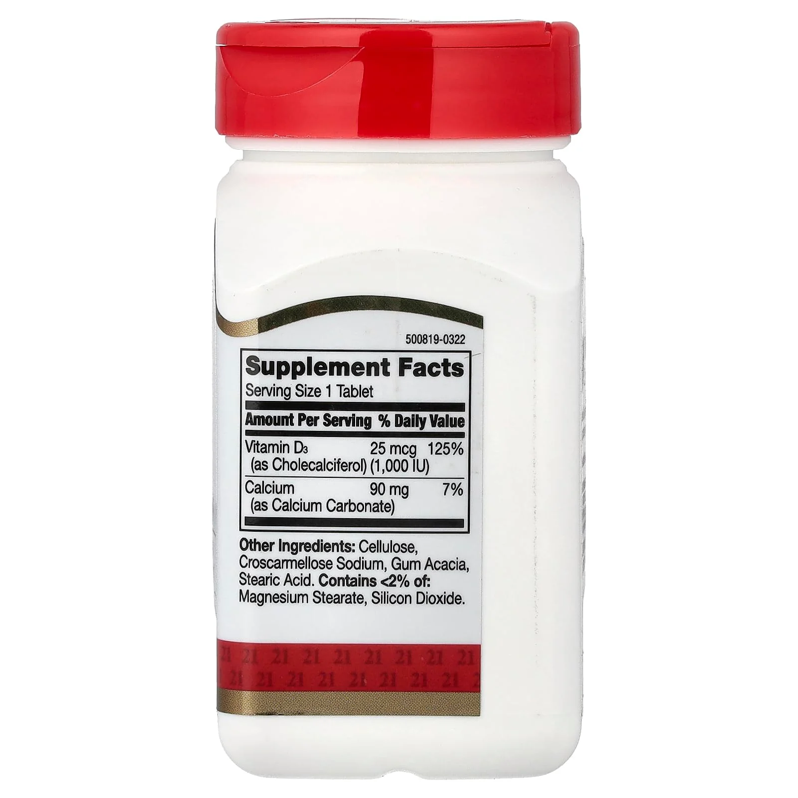 21st Century D 1000 IU Tablets, 300 Count - Image 3