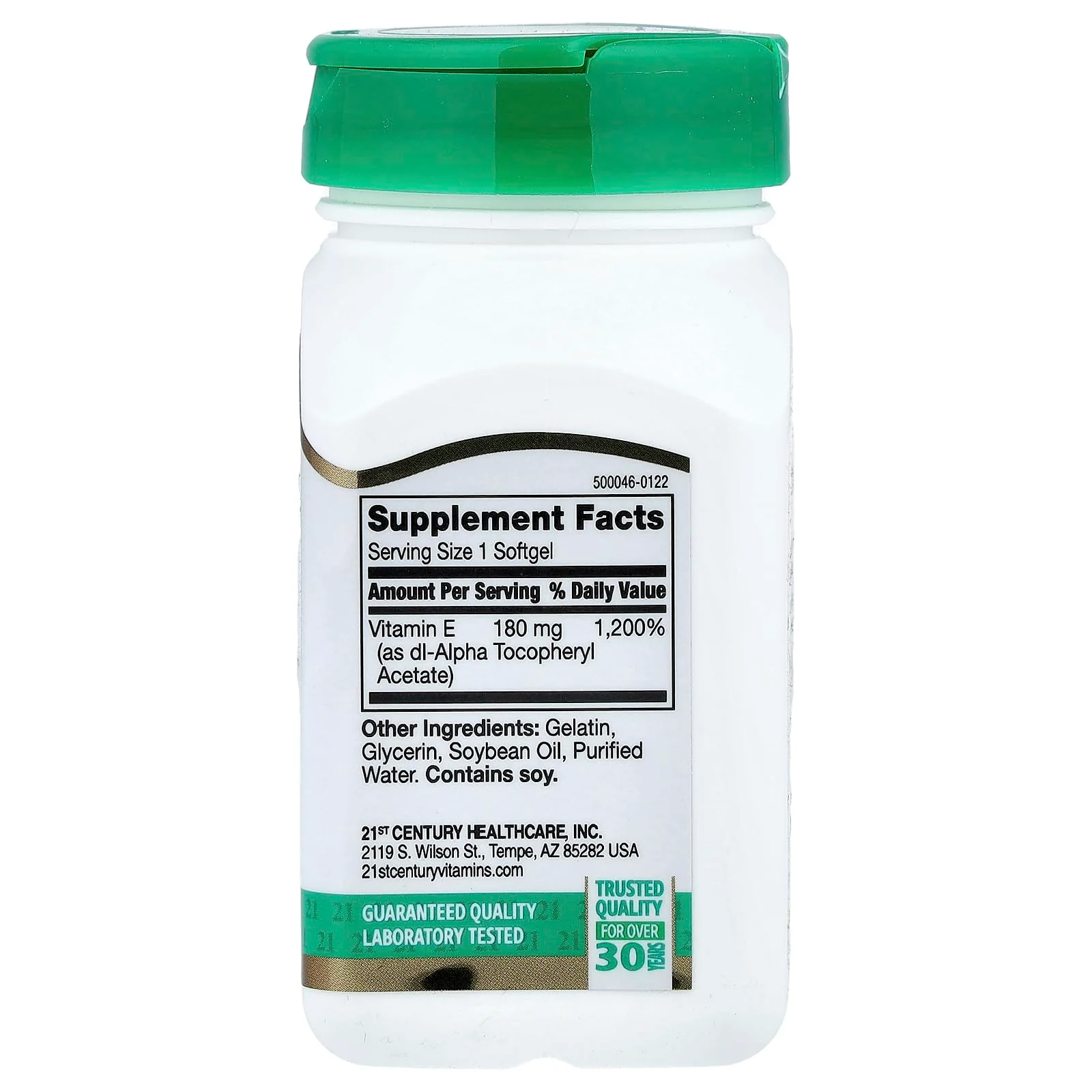 21st Century E 400 I.U. Blended Softgels, 110-Count - Image 3