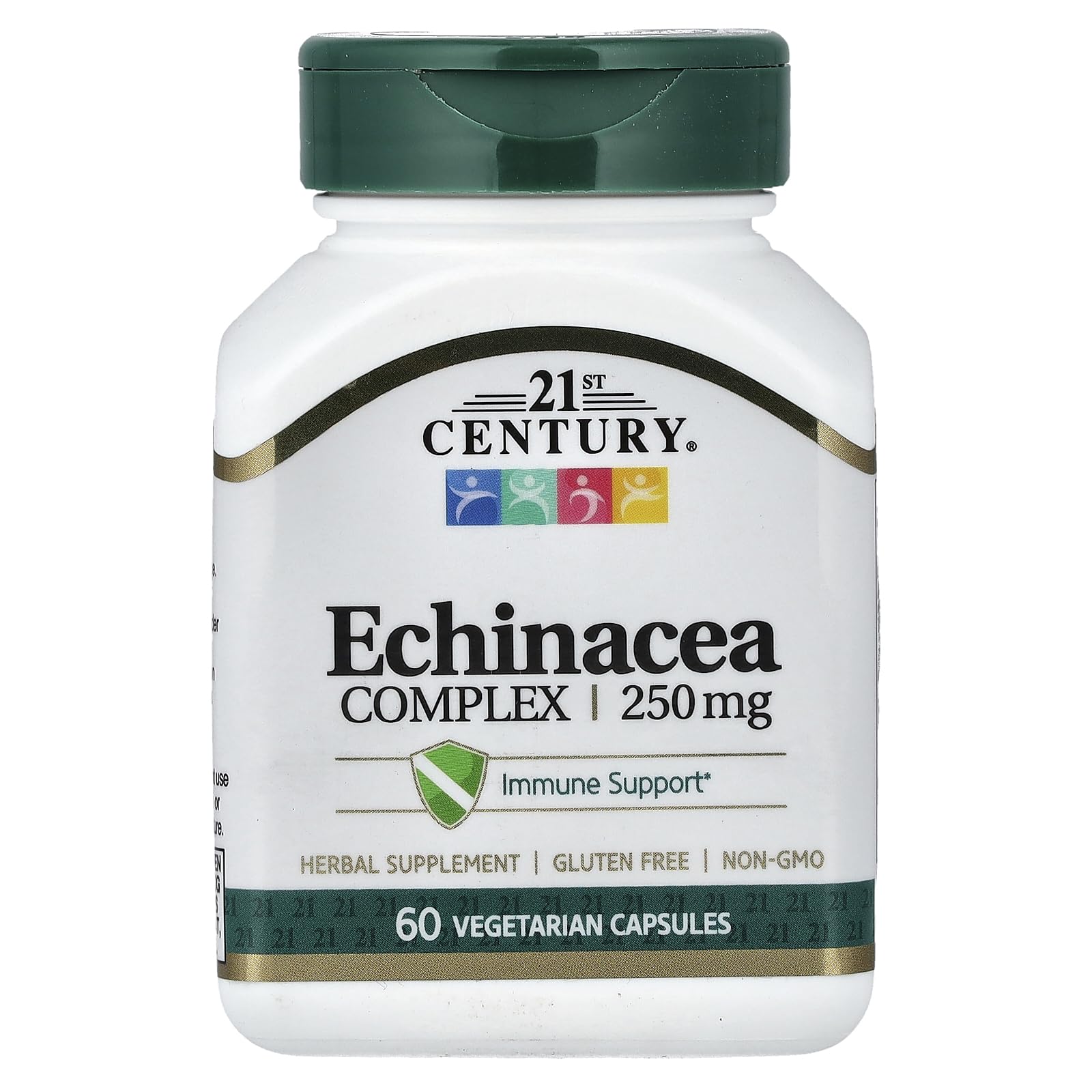 21st Century Echinacea Extract Veg Capsules, 60 Count