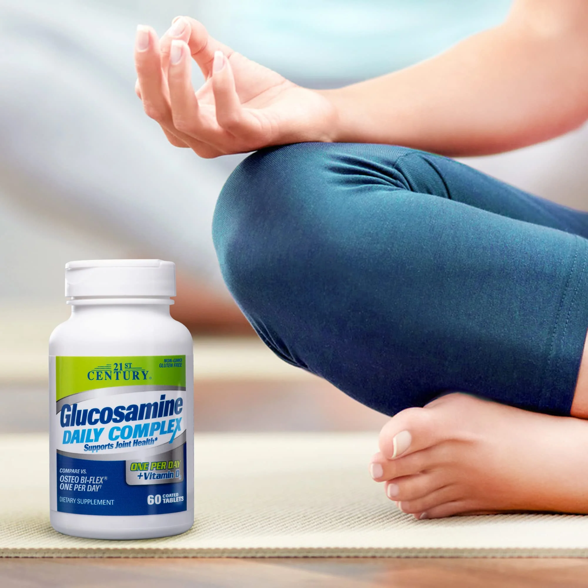 21st Century Glucosamine Daily Complex Plus D Tablets, 60 Count (27708) - Image 4