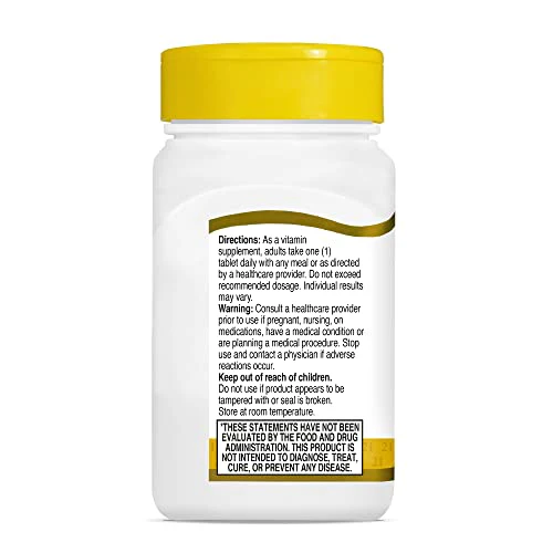 21st Century Healthcare, B Complex Plus Vitamin C, Tablets 100 Count (Pack of 1) - Image 2