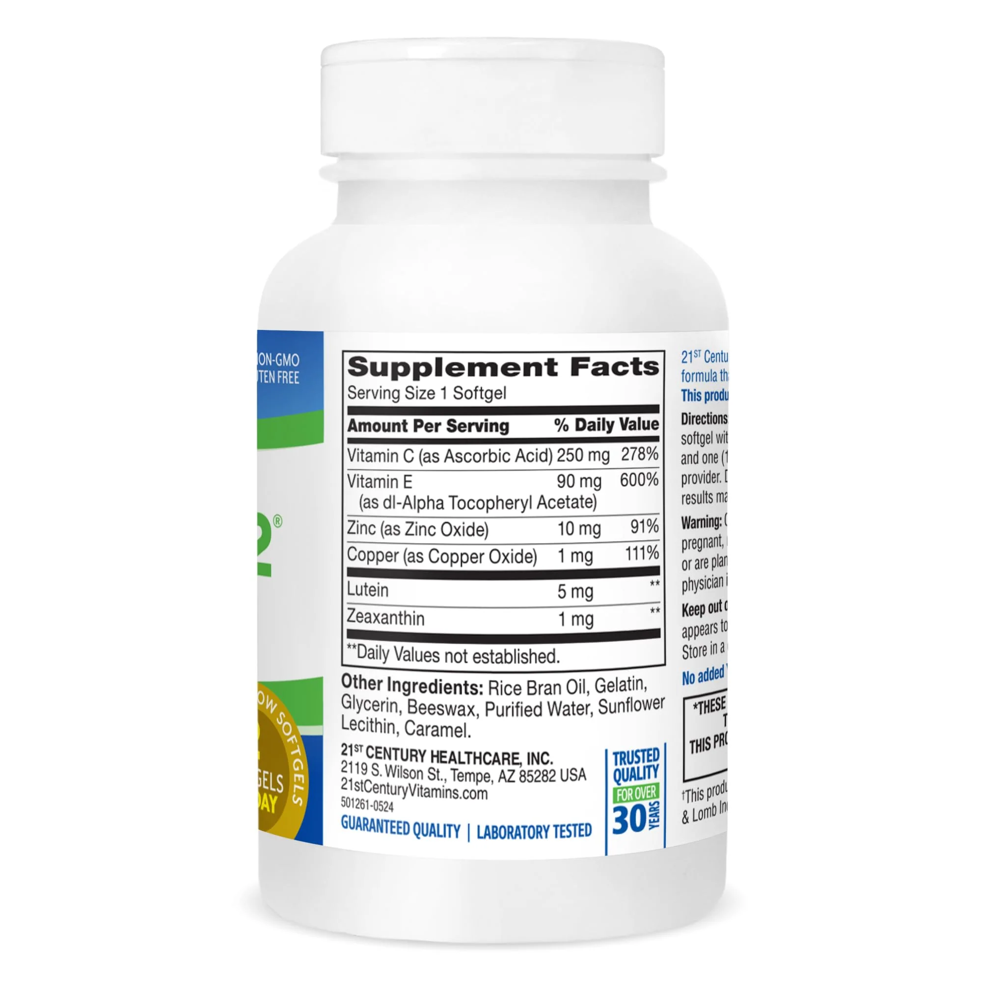 21st Century Healthy Eyes SuperView 2 Softgels, 120 Count - Image 4