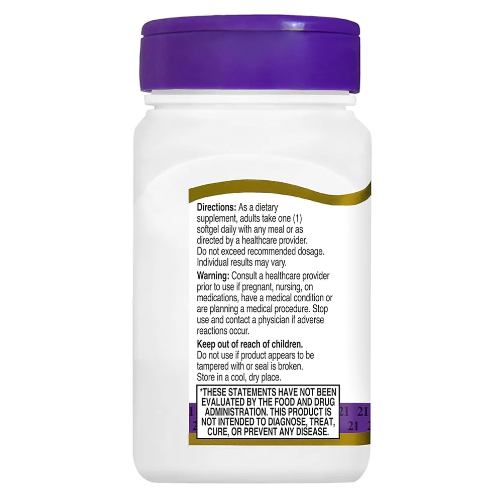 21st Century Lutein, 20 mg, 60 Softgels - Image 6