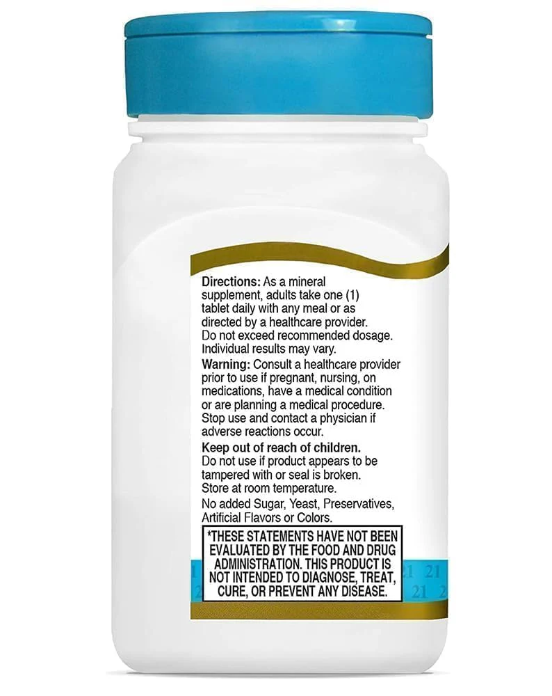 21st Century Magnesium, 250 mg, 110 Tablets - Image 5