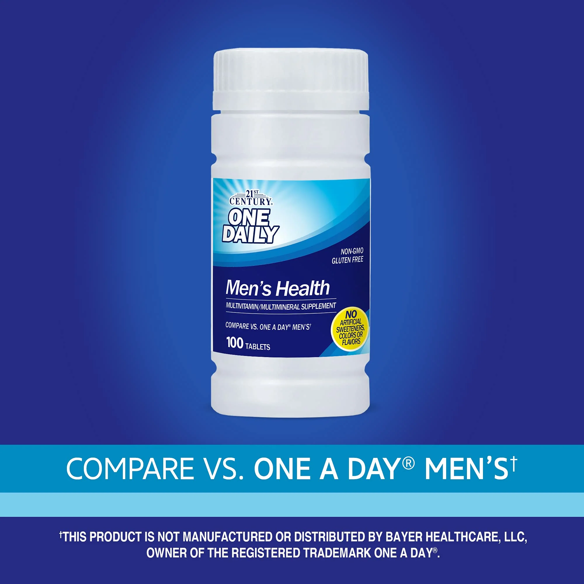 21st Century One Daily Men's Health Tablets, 100 Count - Image 3