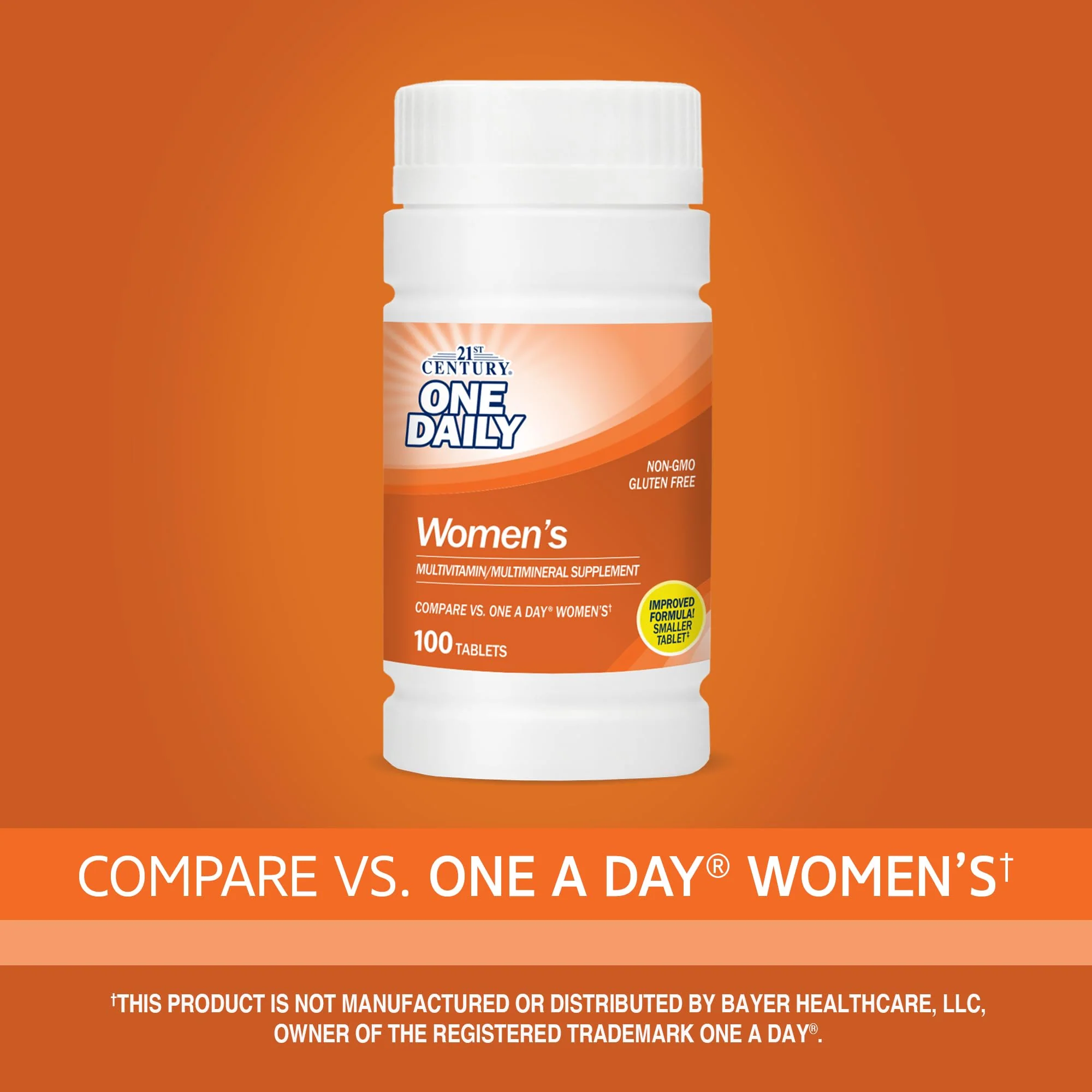 21st Century One Daily Women's Tablets, 100 Count - Image 3