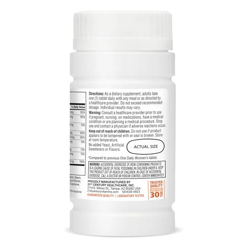 21st Century One Daily Women's Tablets, 100 Count - Image 6