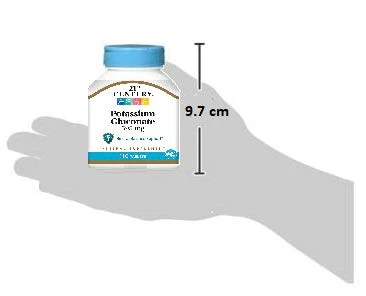 21st Century, Potassium Gluconate, 595 mg, 110 Tablets - Image 3
