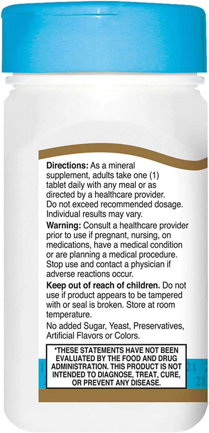 21st Century, Potassium Gluconate, 595 mg, 110 Tablets - Image 4
