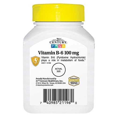 21st Century Vitamin B-6 100 Mg, 110 Count - Image 7
