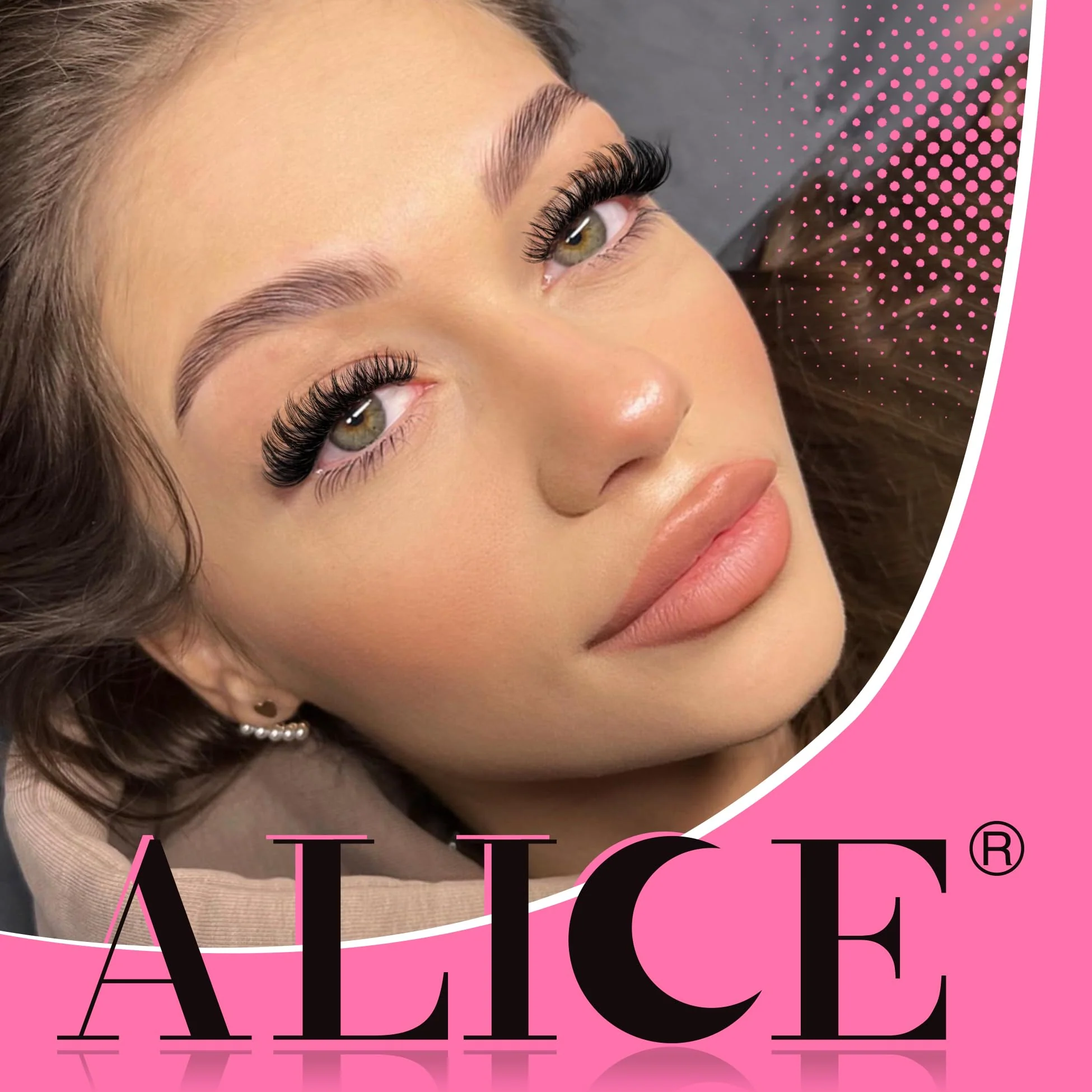 280Pcs Wispy Individual Lashes DIY Eyelash Extensions 8-16MM D-Curly Lash Extensions Lash Clusters 80D Cluster Eyelashes DIY at Home by ALICE - Image 3