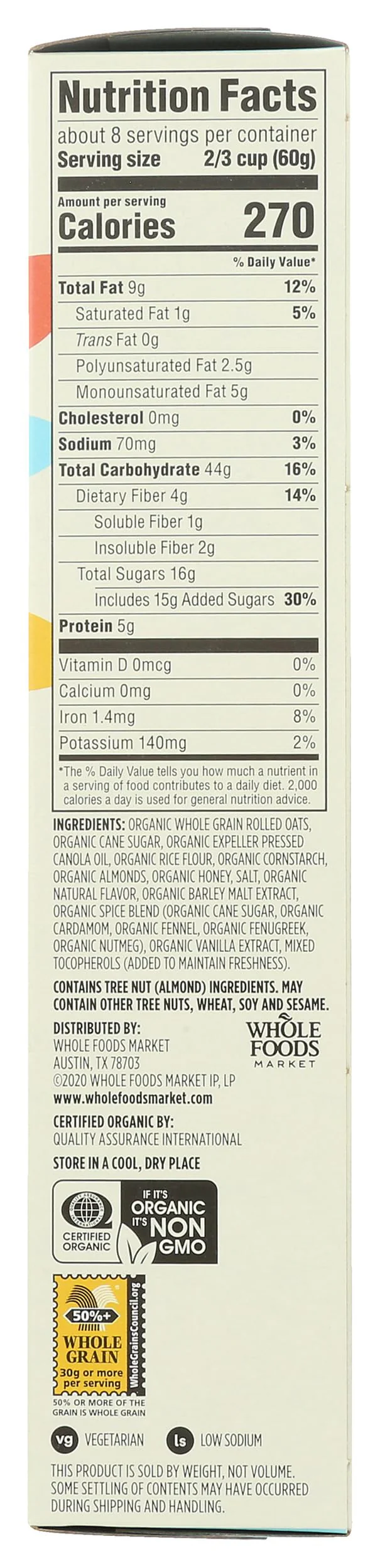 365 by Whole Foods Market, Organic French Vanilla Almond Granola, 17 Ounce - Image 6