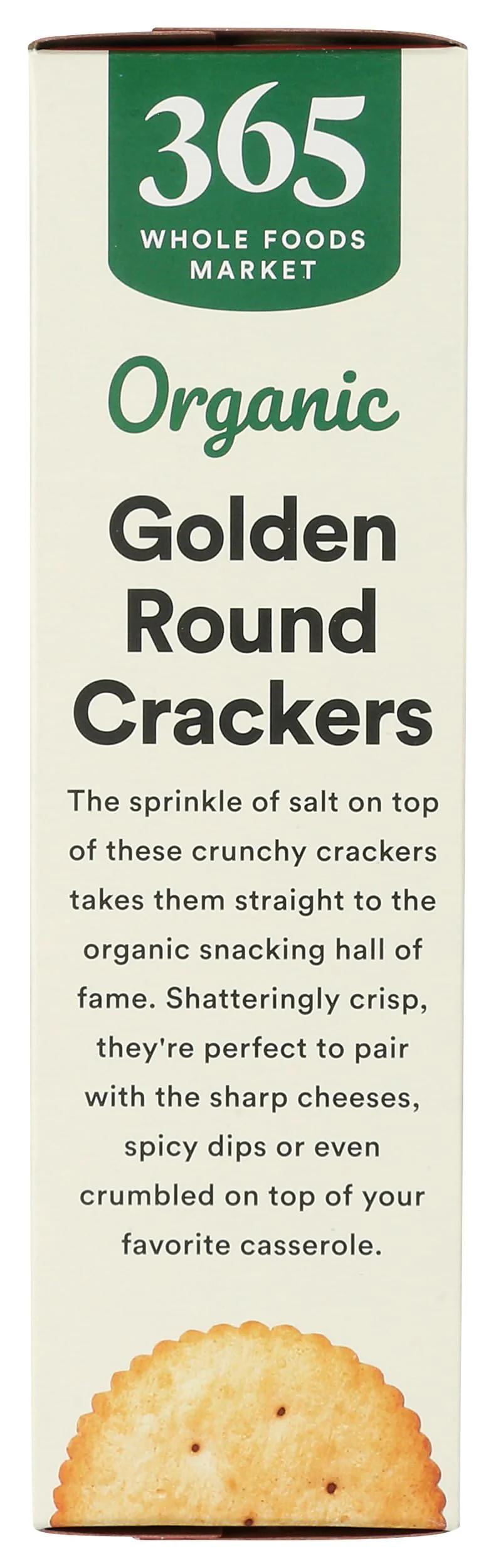 365 by Whole Foods Market, Organic Golden Round Crackers, 12 Ounce - Image 3