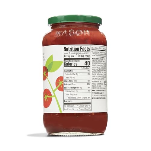 365 by Whole Foods Market, Organic Marinara Pasta Sauce, 25 Ounce - Image 4