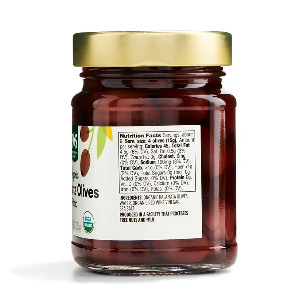 365 by Whole Foods Market, Organic Pitted Kalamata Olives, 4.6 Ounce - Image 4