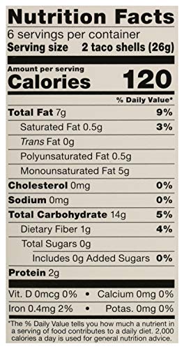 365 by Whole Foods Market, Organic Yellow Taco Shells, 5.5 Ounce - Image 2