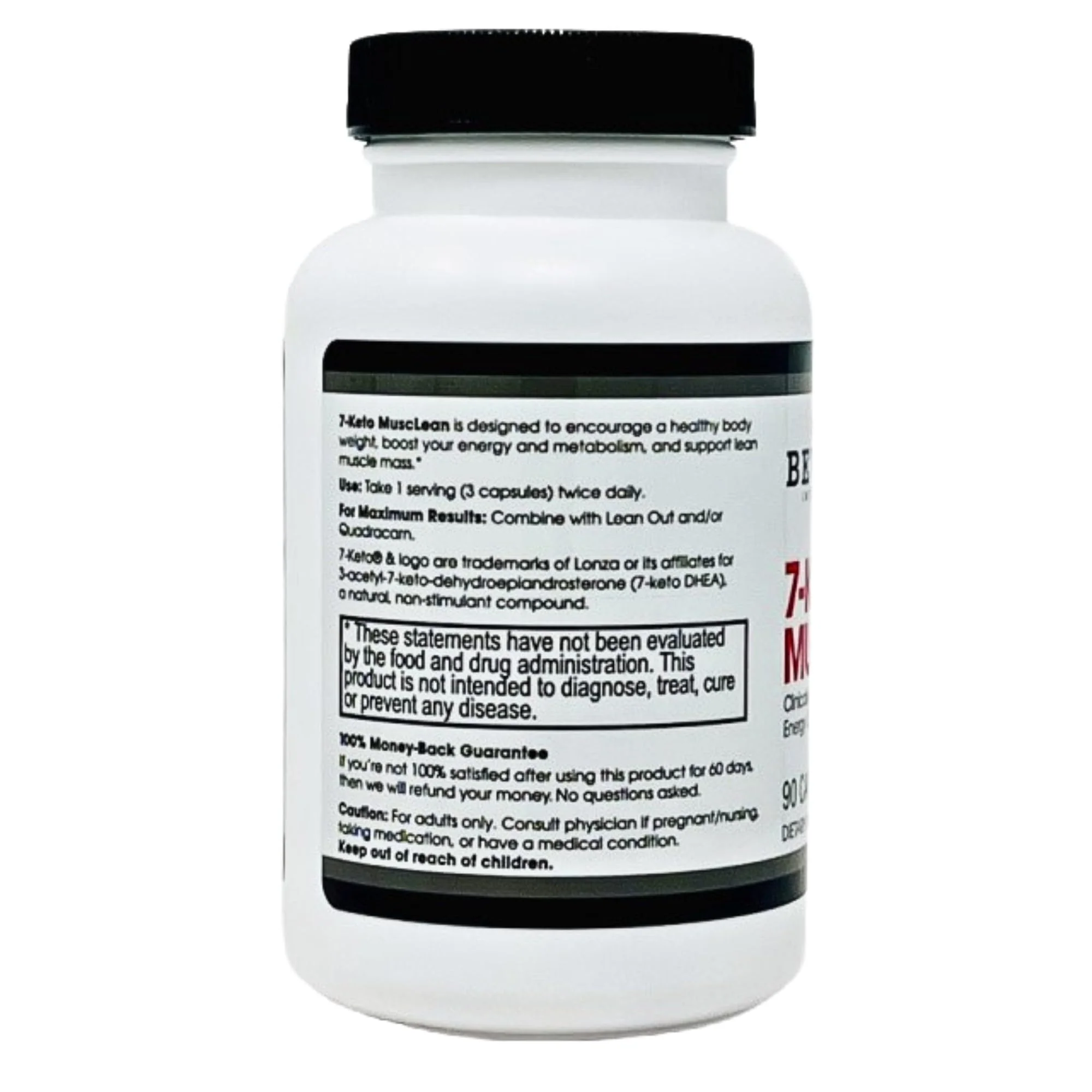 7-KETO Musclean. Lose up to 3X as Much Body Fat Without Losing Muscle Tone. Potent Thermogenic DIET Pill for Men & Women. Boost Fat-Burning Metabolism. KETO DIET - Reduce overeating. 90 caps - Image 5