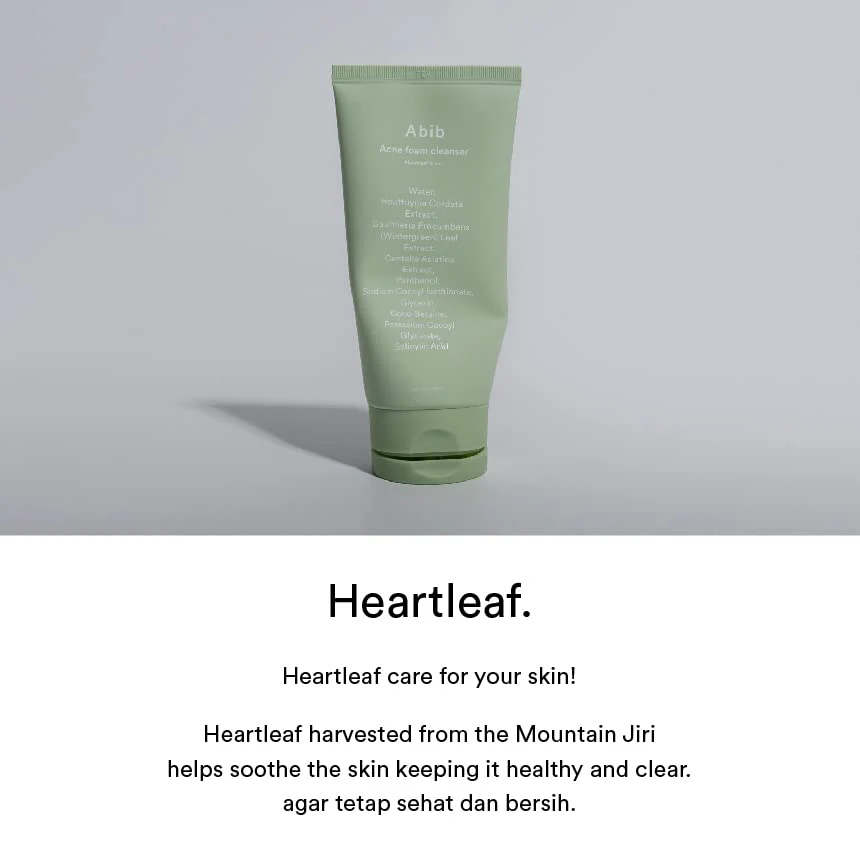Abib Acne Foam Cleanser Heartleaf Foam 5.07 fl oz / 150 ml | Korean Mild Acidic Daily Face Wash for Acne-Prone Skin, Hydrating & Soothing with Panthenol B5, Deep Cleansing for Sensitive Skin, K-Beauty - Image 9