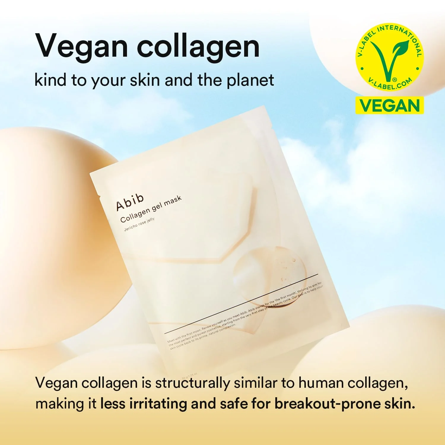Abib Collagen Gel Mask Jericho Rose Jelly 10 Sheets (Nourishing) I Korean Vegan Collagen, Cooling Nourishing Hyaluronic Acid Hydrogel Face Mask Skin Care - Image 7
