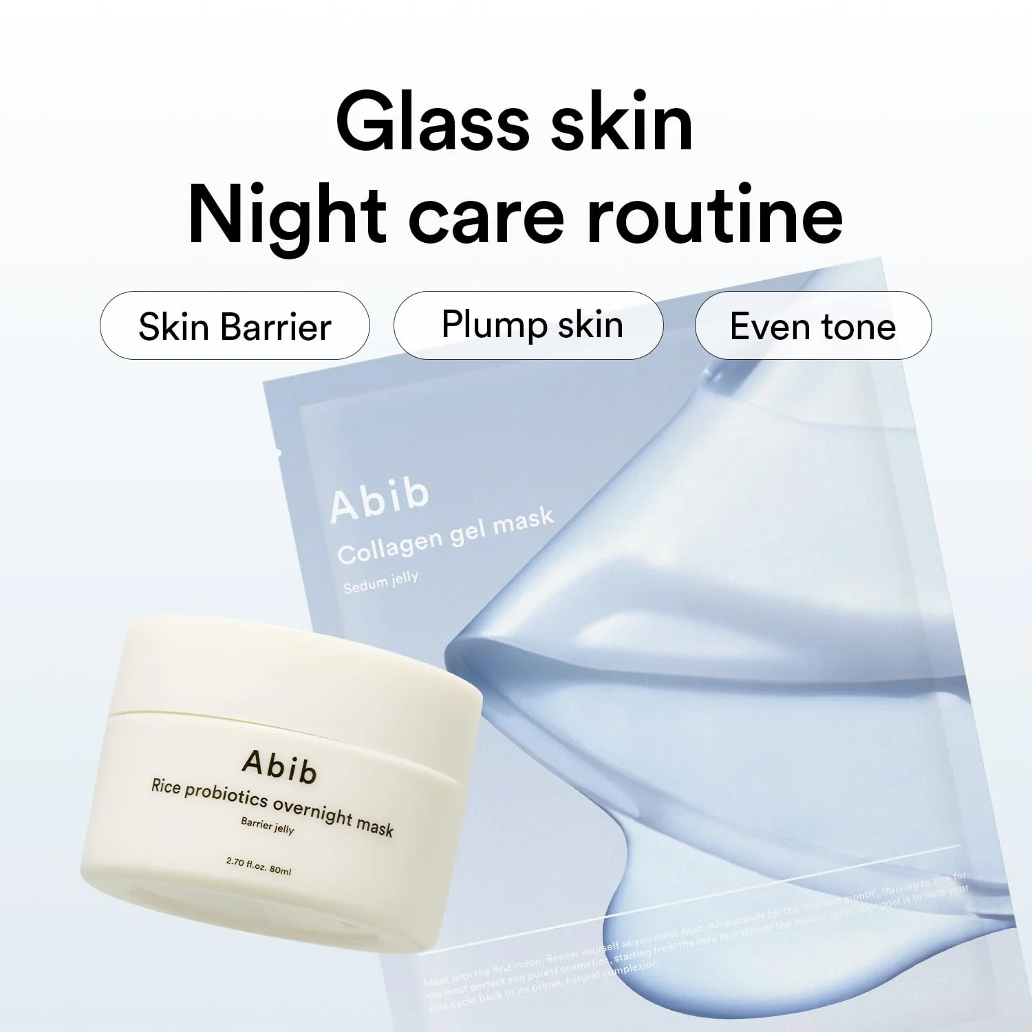 Abib Collagen Gel Mask Sedum Jelly 10 Sheets (Hydrating) I Korean Vegan Collagen, Cooling Hydrating Hyaluronic Acid Hydrogel Face Mask Skin Care - Image 4