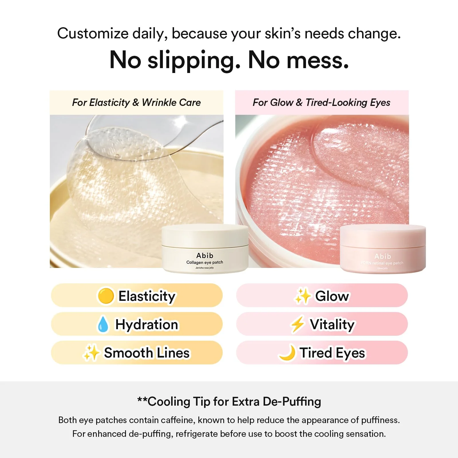 Abib Collagen Peptide Eye Patches for Wrinkles & Fine Line with Jericho Rose Jelly, 60 Count, Korean Skin Care - Image 2