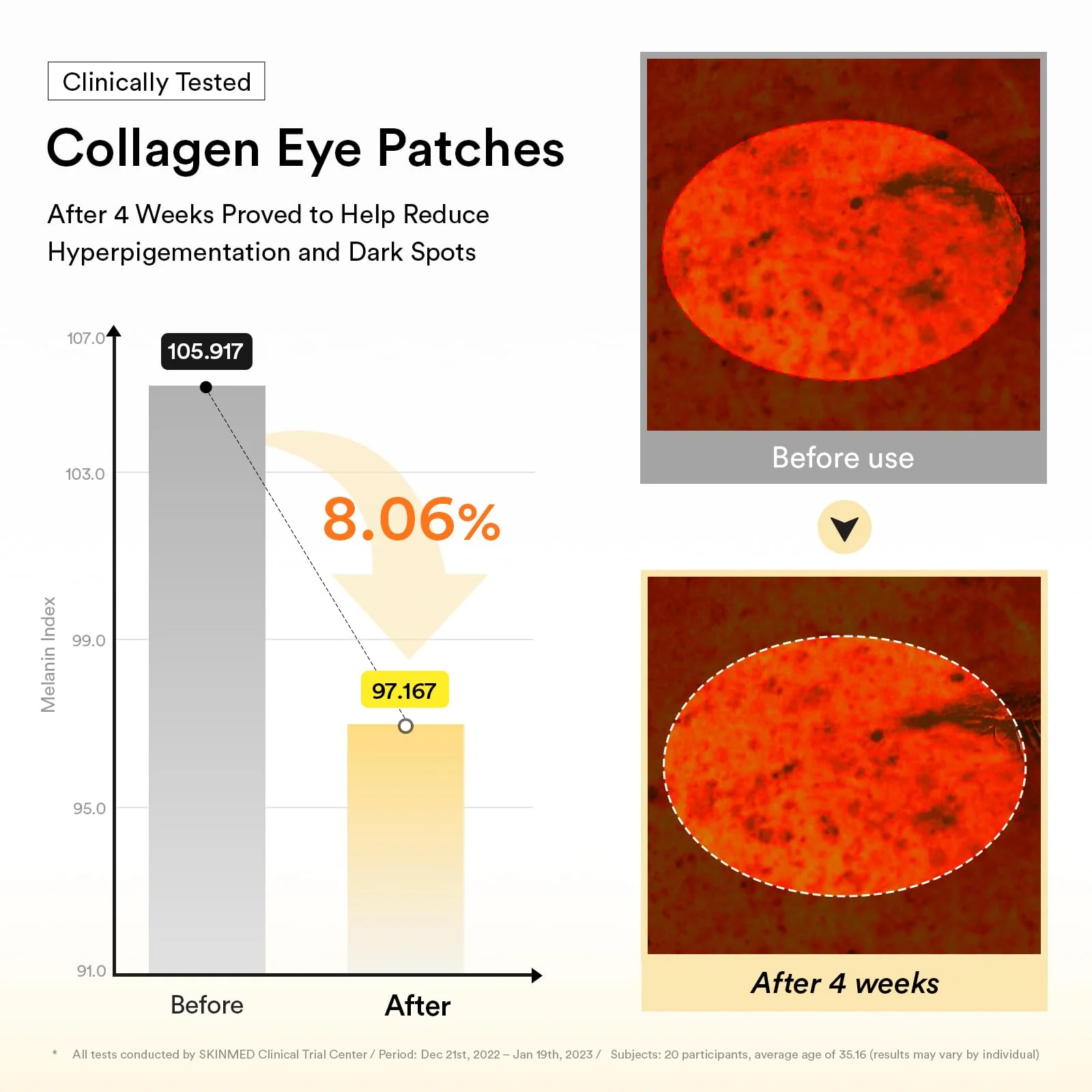 Abib Collagen Peptide Eye Patches for Wrinkles & Fine Line with Jericho Rose Jelly, 60 Count, Korean Skin Care - Image 4