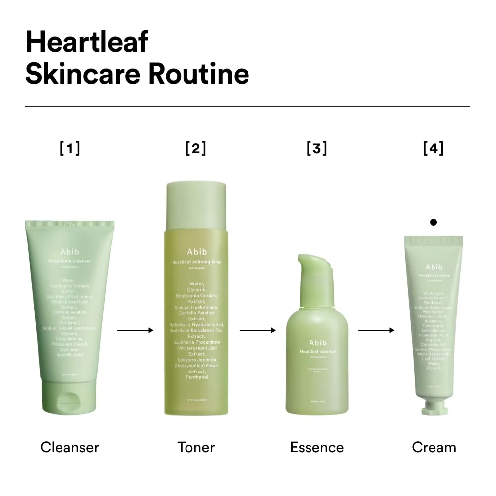Abib Heartleaf Cream Calming Tube 2.53 fl oz I Calming, Facial Cream - Image 3