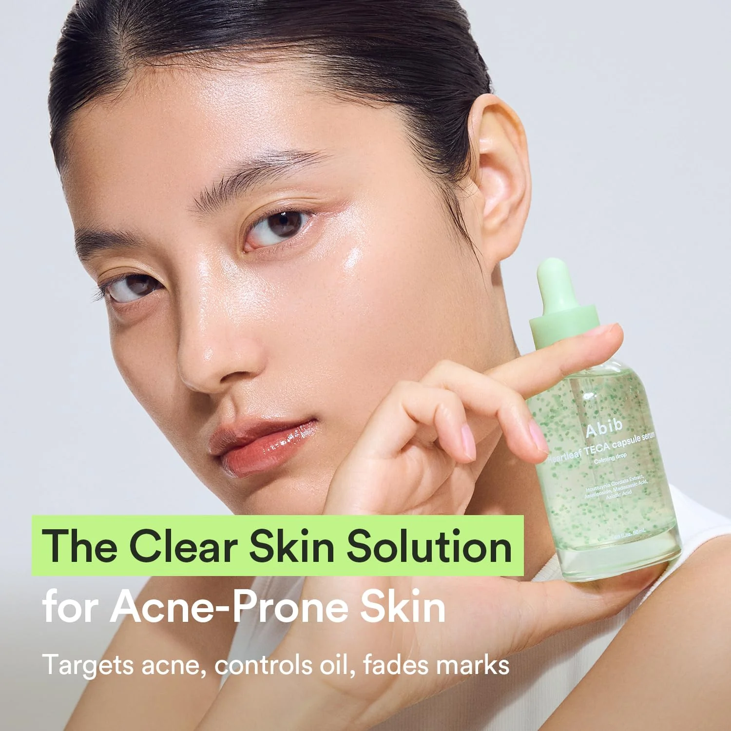 Abib Heartleaf TECA capsule serum Calming drop 1.69 fl.oz. | Soothing Hydration with Centella Asiatica & Niacinamide | Lightweight Korean Skincare for Sensitive Skin - Image 8