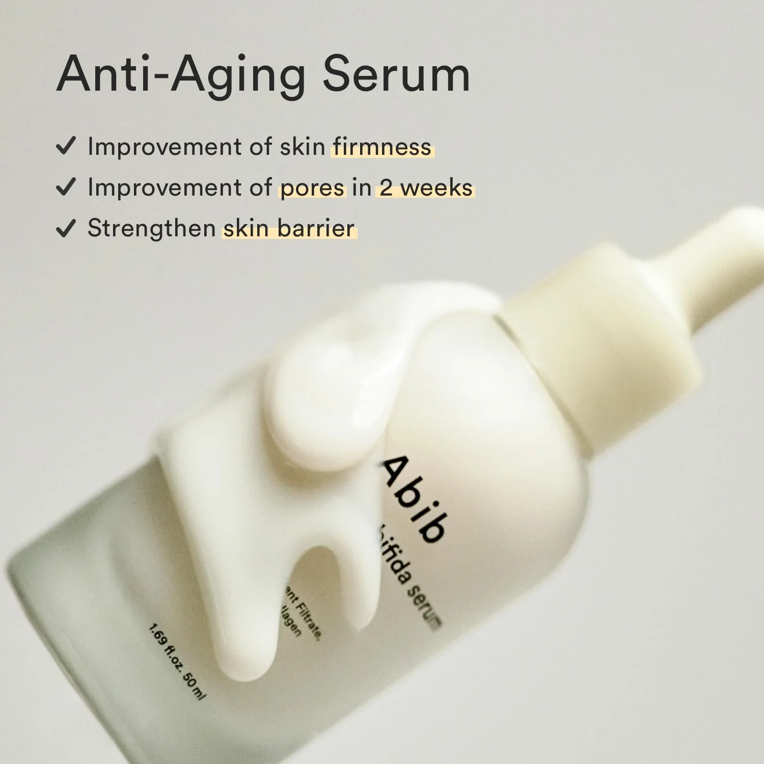 Abib Jericho Rose Bifida Serum Firming Drop 1.69 fl.oz. | Collagen, Peptide, Bakuchiol | Deep Hydration Serum for Dry Skin, Barrier Strength & Skin Bounce | Korean Skincare - Image 6