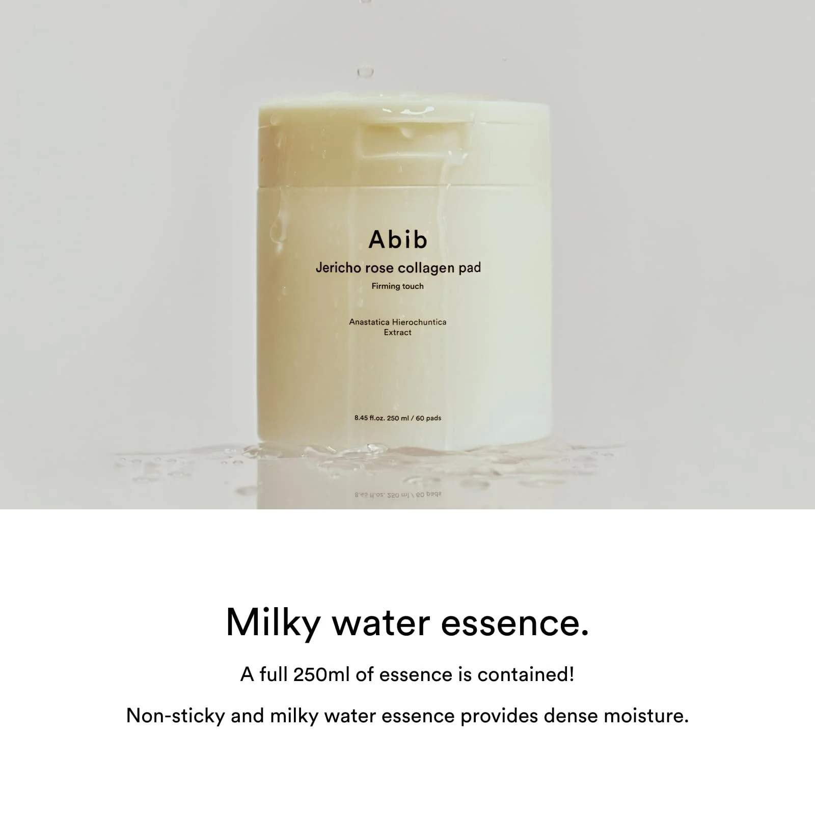 Abib Jericho Rose Collagen Pad Firming Touch 60pads 8.45 fl.oz. | Korean Anti-Aging Toner Pads for Face with Niacinamide, Collagen, Peptides, Cleansing, Disposable, Exfoliant, Skin Care - Image 4