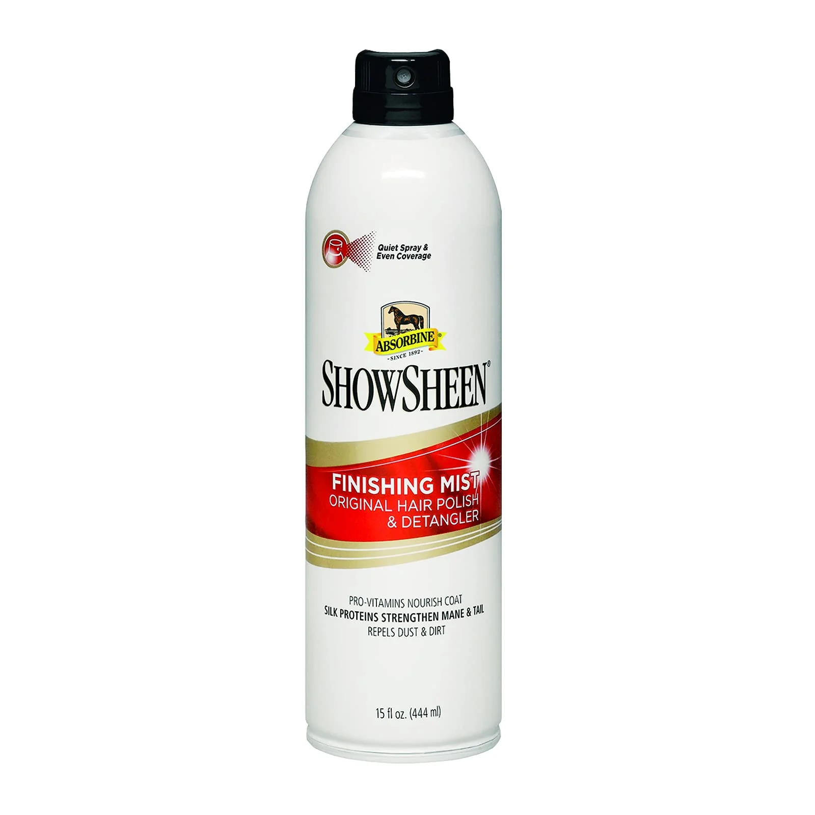 Absorbine ShowSheen Finishing Mist, Streak-Free Shine for Horses, Dogs, Livestock, 15oz - Image 2