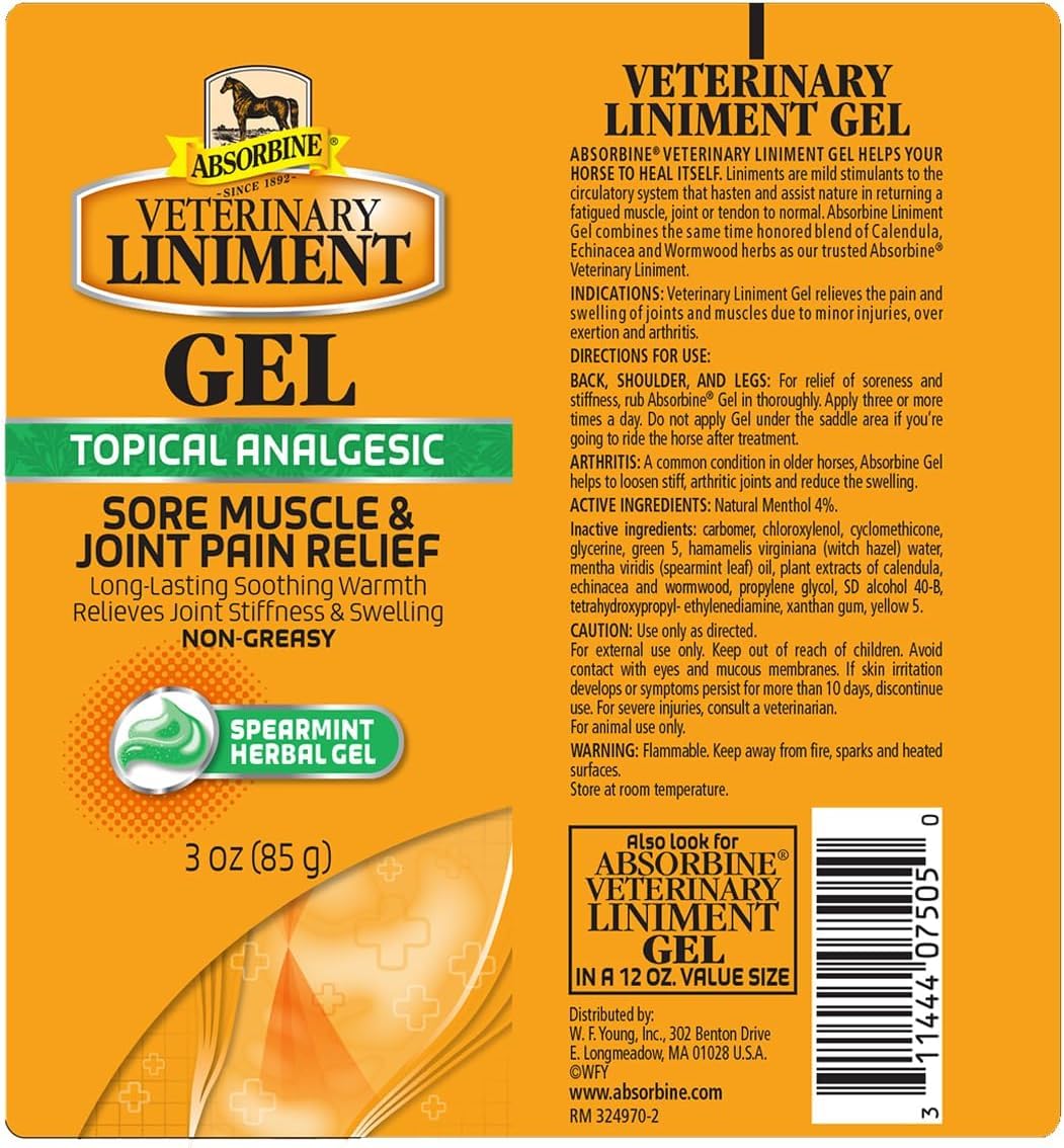 Absorbine Veterinary Liniment Gel - Image 5