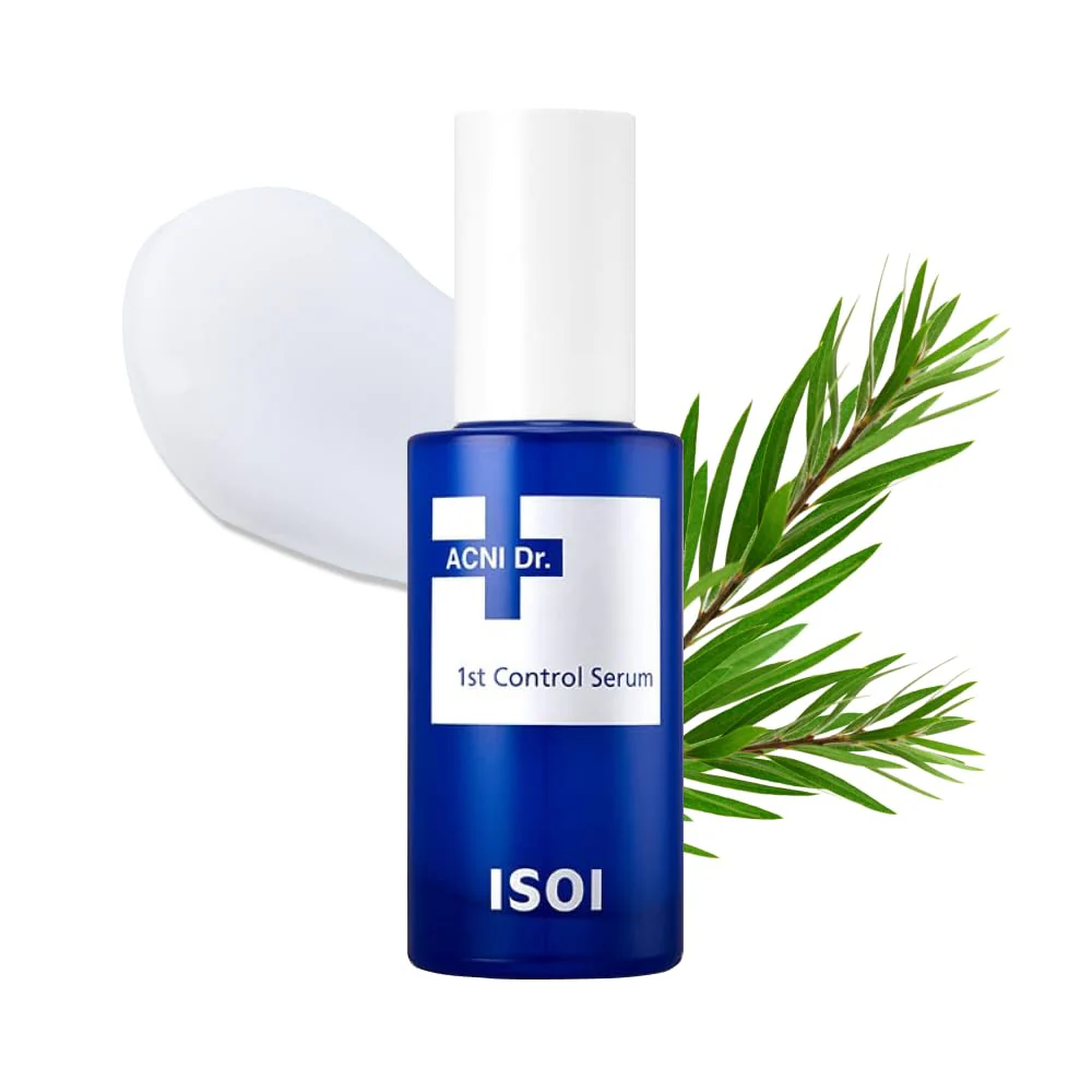 ACNI Dr. 1st Control Serum, Fast-Soothing Formula for Acne-Prone Skin, Non-Comedogenic Daily Serum for Oil-Water Balance, Korean Skin Care (1.35 fl.oz./40ml)