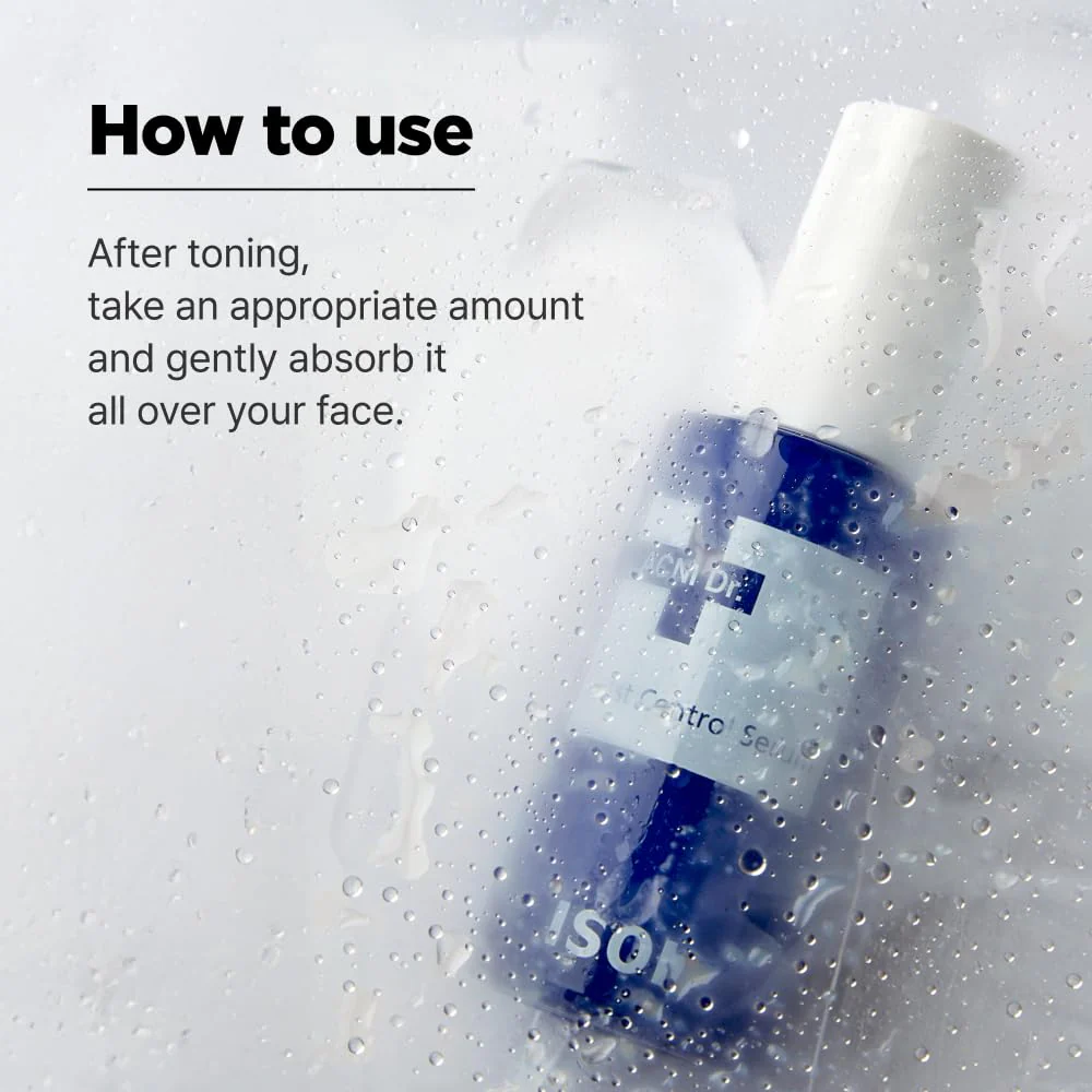 ACNI Dr. 1st Control Serum, Fast-Soothing Formula for Acne-Prone Skin, Non-Comedogenic Daily Serum for Oil-Water Balance, Korean Skin Care (1.35 fl.oz./40ml) - Image 4