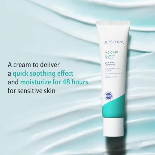 AESTURA A-CICA365 Calmimg Cream, 48 Hour Hydration, Face Moisturizer for Dry and Sensitive Skin, Centella Asiatica Cream for Redness Relief, 2.03 Fl Oz (60 ml)… - Image 10