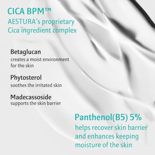AESTURA A-CICA365 Calmimg Cream, 48 Hour Hydration, Face Moisturizer for Dry and Sensitive Skin, Centella Asiatica Cream for Redness Relief, 2.03 Fl Oz (60 ml)… - Image 9