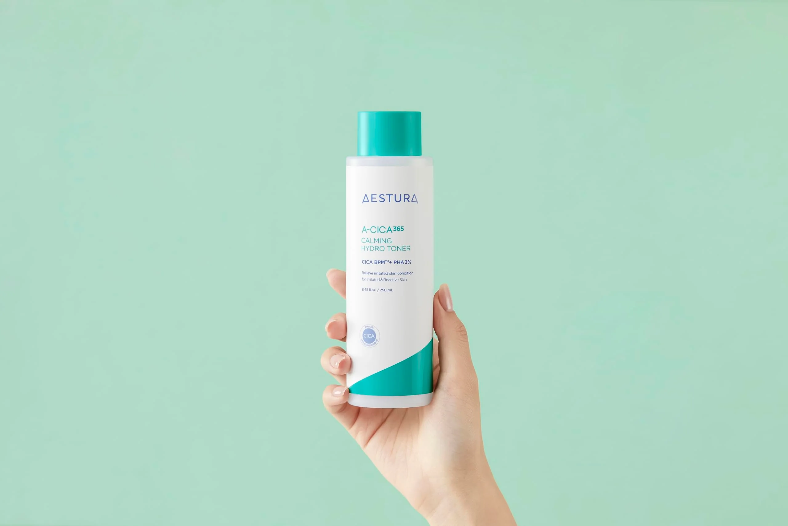 AESTURA A-CICA365 Calming Hydro Toner, Daily Soothing Toner for Sensitive Skin, CICA BPM Complex, PHA 3%, Dead Skin Cell Care, Dermatologist Tested, Korean Skin Care, 8.56 Fl Oz. - Image 3