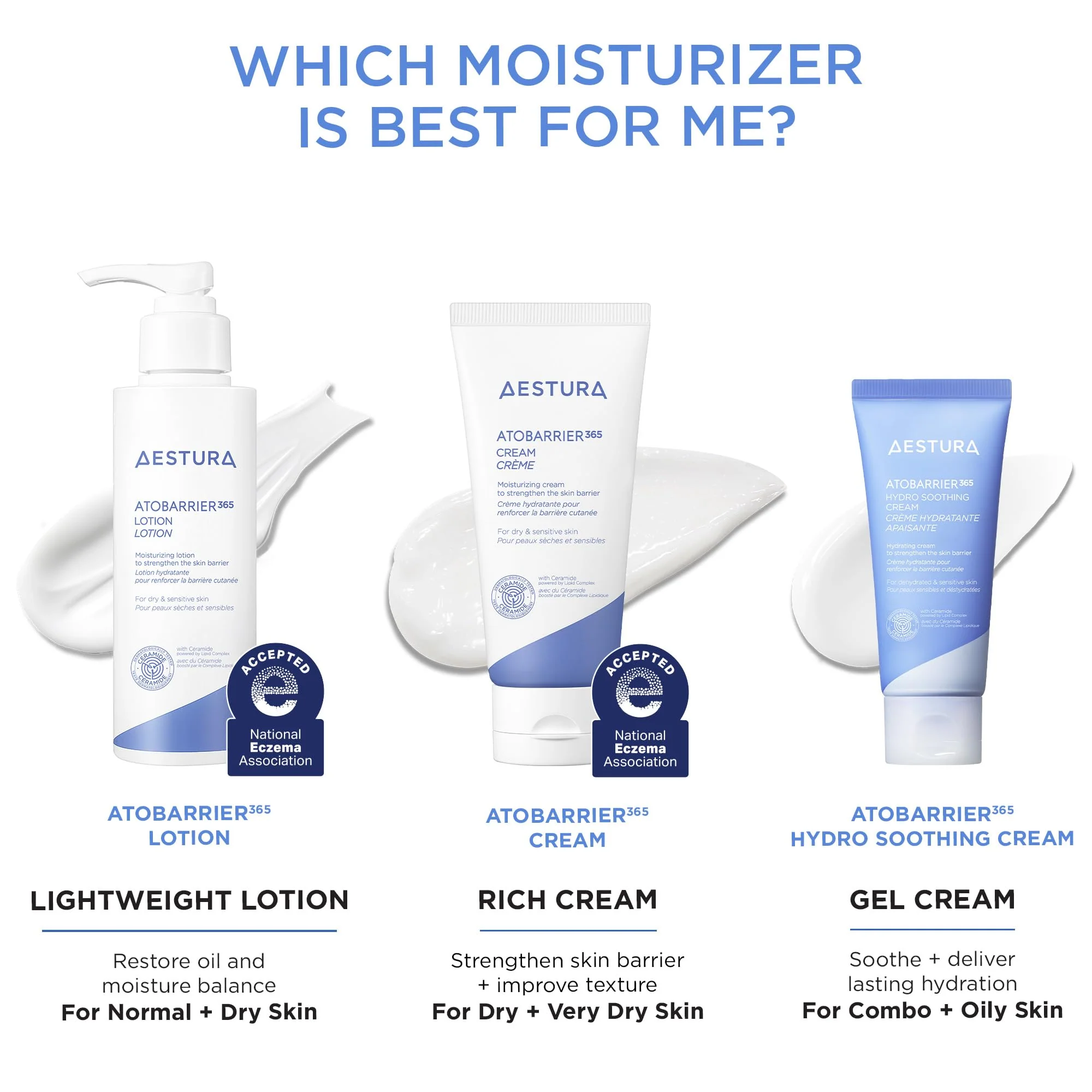 AESTURA ATOBARRIER365 Lightweight Korean Face Moisturizer with Ceramides | Strengthens Barrier, Fast-Absorbing Hydration, Suitable for Dry, Normal & Sensitive Skin, 150ML / 5.07 fl. Oz. - Image 5