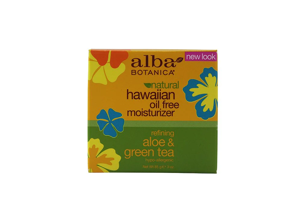Alba Botanica Hawaiian Oil-Free Moisturizer, Refining Aloe & Green Tea 3 oz ( Pack of 4)4 - Image 2