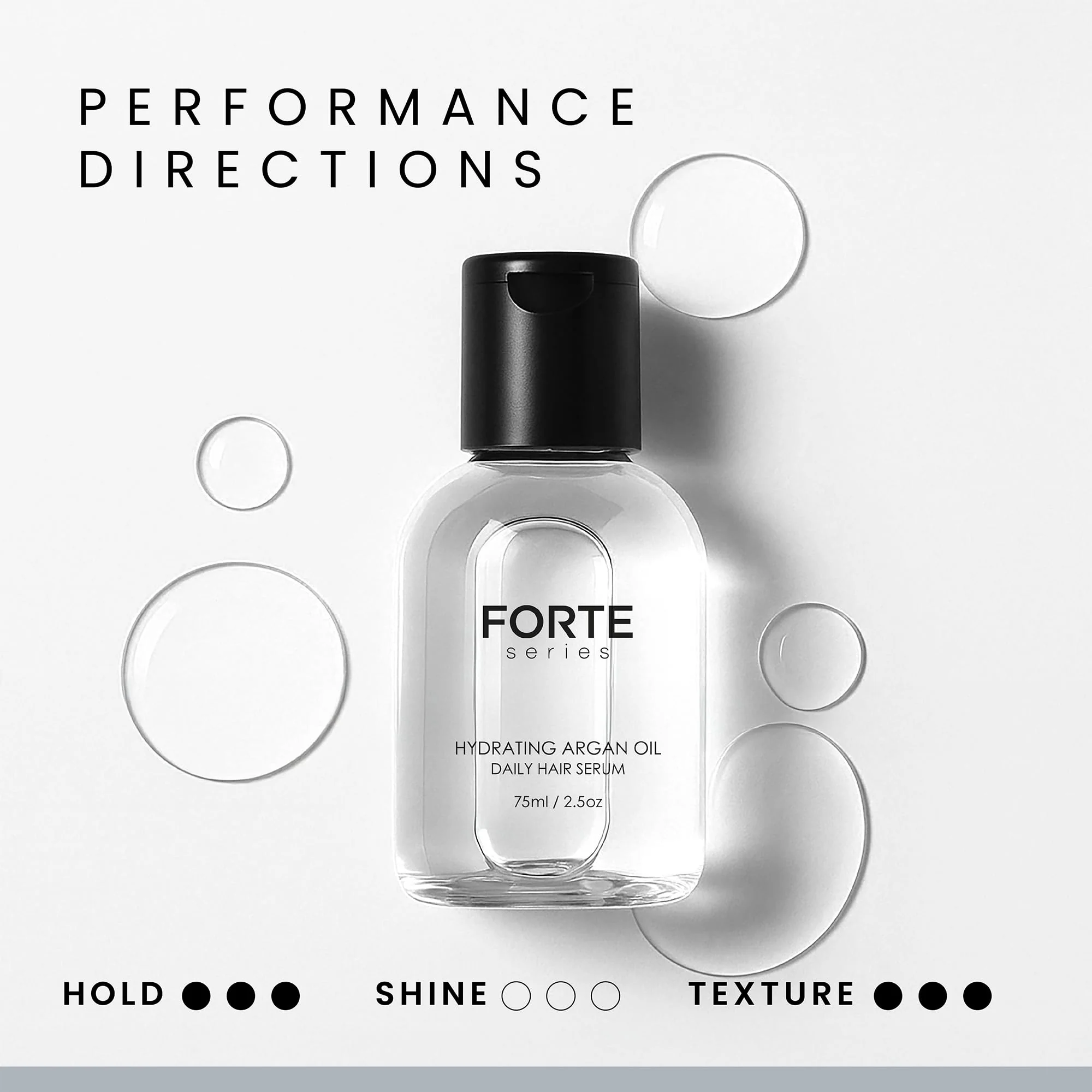 Alex Costa Hydrating Argan Oil Daily Hair Serum by Forte Series Sulfate Free Argan Hair Oil for Men Hair Serum for Dry Damaged Hair, for Styling Hair (75 ml / 2.5 oz) - Image 15