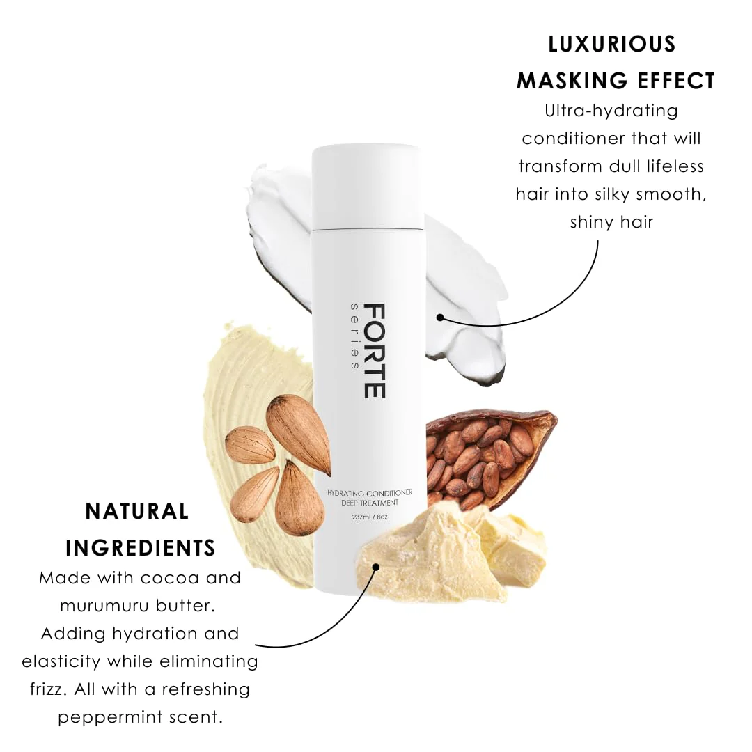 Alex Costa Hydrating Hair Conditioner for Men by Forte Series Deep Treatment for Damaged Hair Nourishing for Dry Hair Sulfate & Paraben for Frizzy Hair, (8 oz) - Image 8