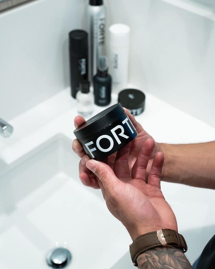 Alex Costa Molding Paste by Forte Series Low Shine Hair Paste for Men Lightweight Hair Texturizer Adds Volume and Definition Medium Flexible (75 ml) - Image 3