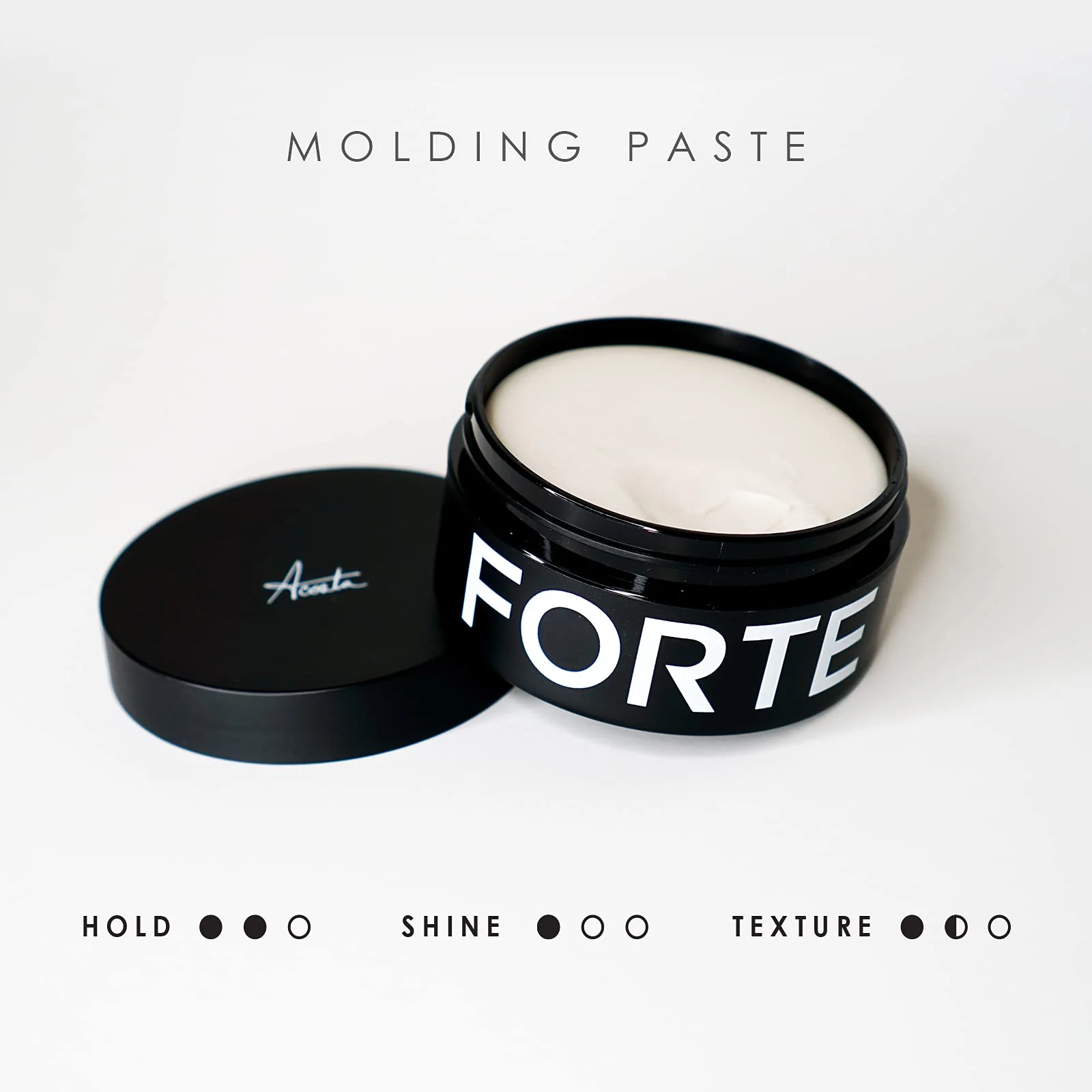 Alex Costa Molding Paste by Forte Series Low Shine Hair Paste for Men Lightweight Hair Texturizer Adds Volume and Definition Medium Flexible (75 ml) - Image 7