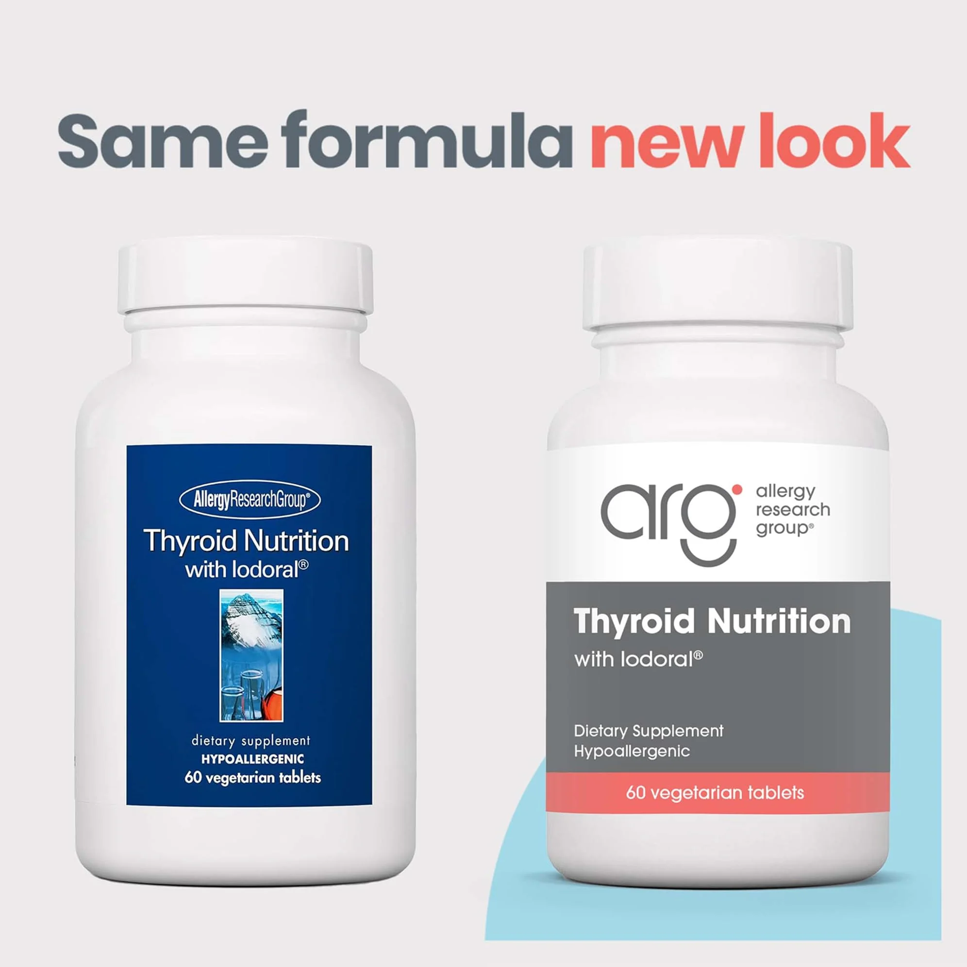 Allergy Research Group Thyroid Nutrition with Iodoral - Thyroid Support for Men & Women, Thyroid Complex Supplement, Thyroid Health, Iodine - 60 Count - Image 6