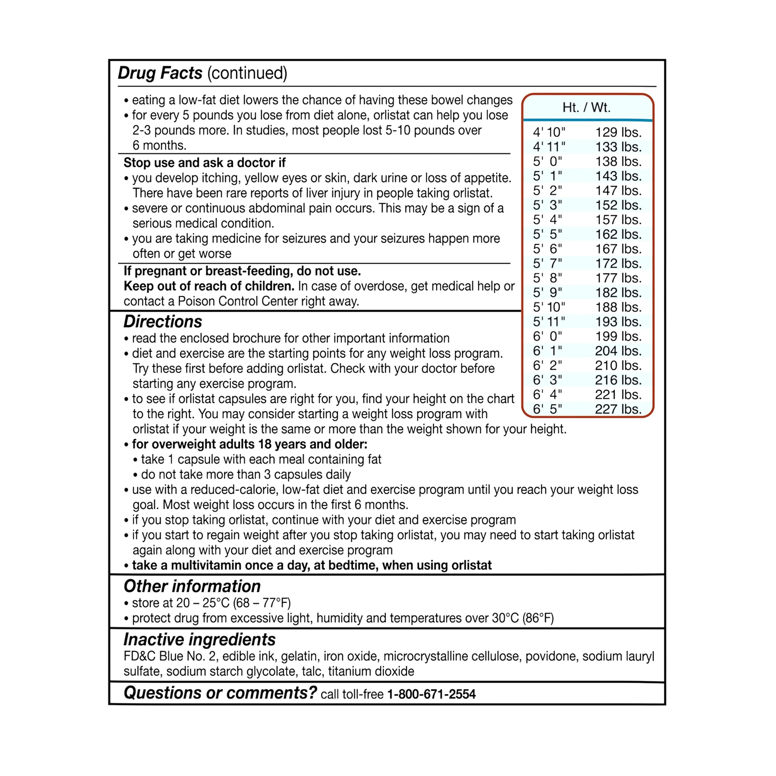alli Weight Loss Diet Pills, Orlistat 60 mg Capsules, Non Prescription Weight Loss Aid, 120 Count Refill Pack - Image 7