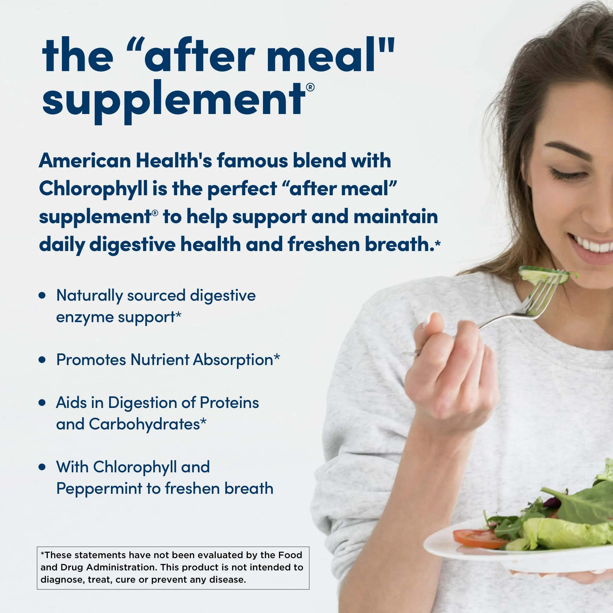 American Health Chewable Papaya Enzyme with Chlorophyll 600 Chwbls - Image 5